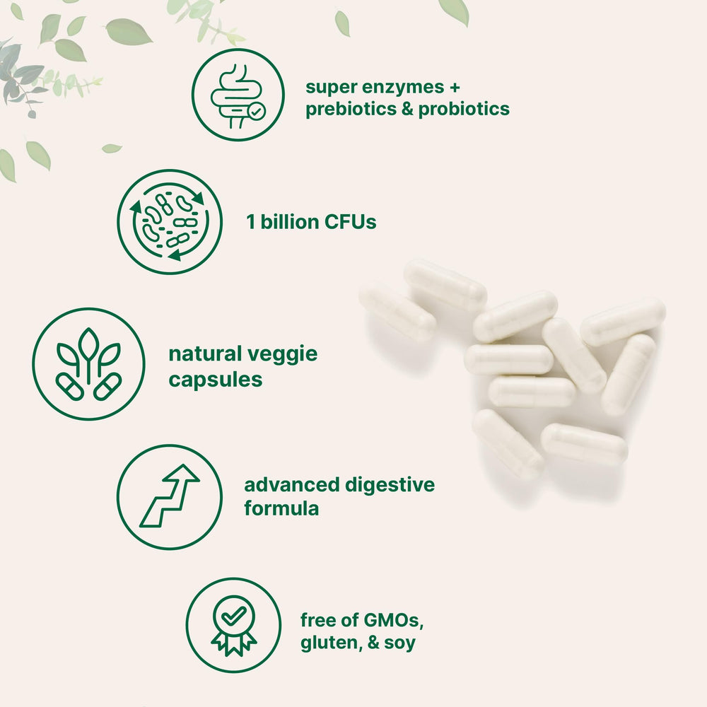 Micro Ingredients probiotic capsules for daily gut health routine