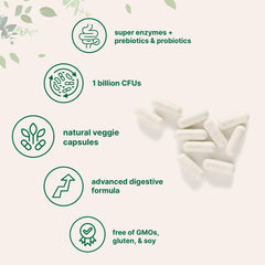 Micro Ingredients probiotic capsules for daily gut health routine