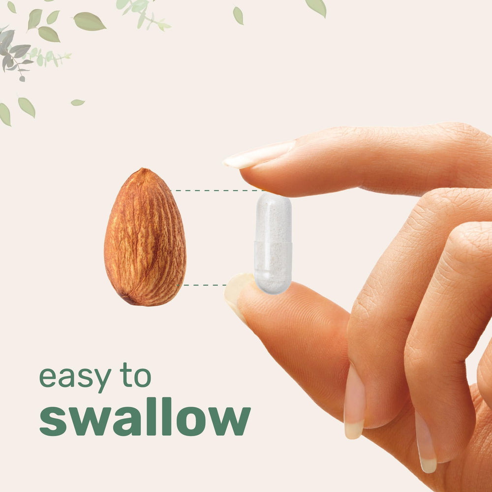 Micro Ingredients Pure Methylated B Complex bottle open with capsules inside