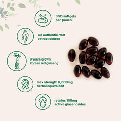 Micro Ingredients Red Panax Ginseng extract 4:1 label closeup.