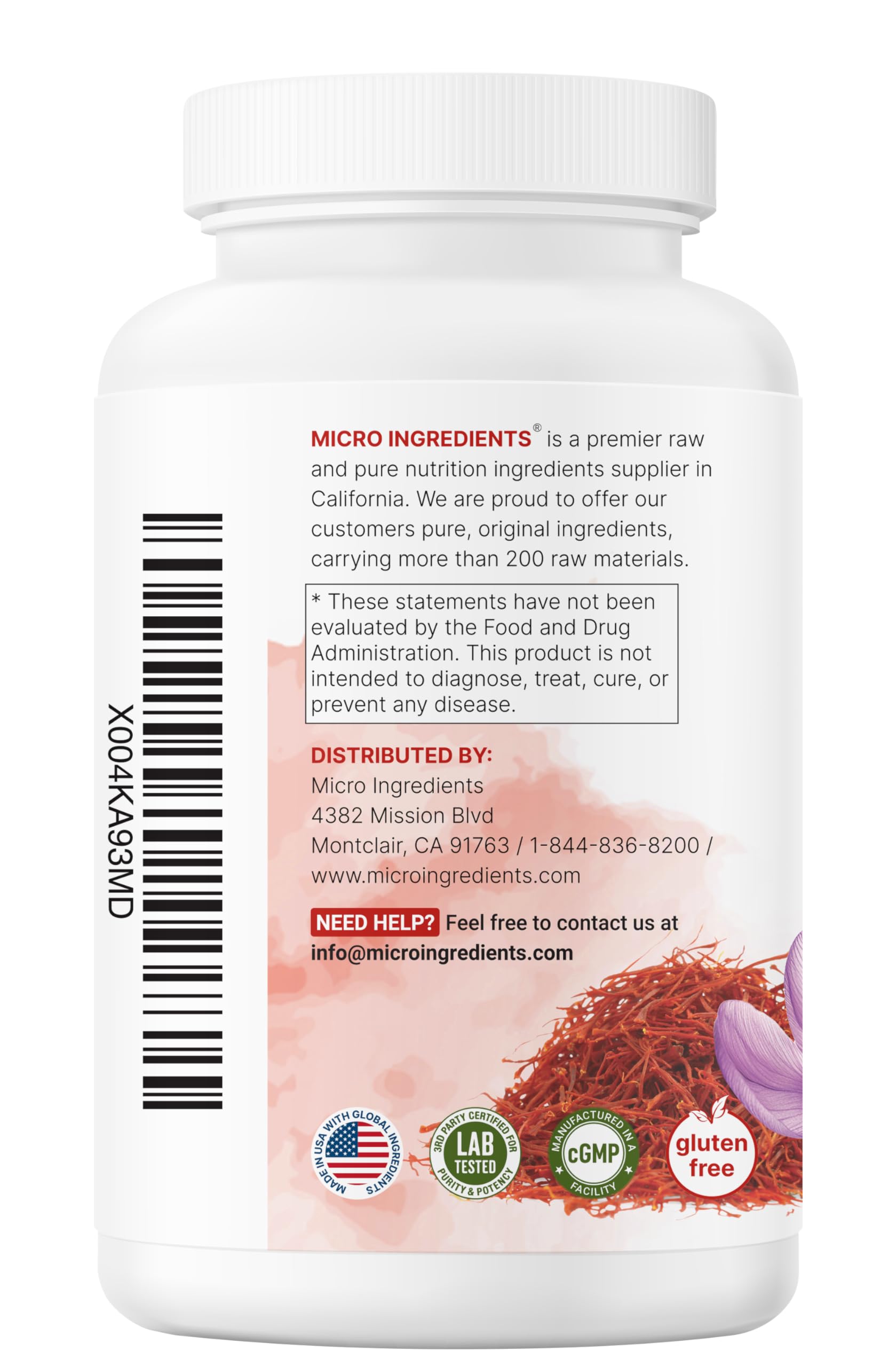 Micro Ingredients saffron vision and heart support lifestyle image.
