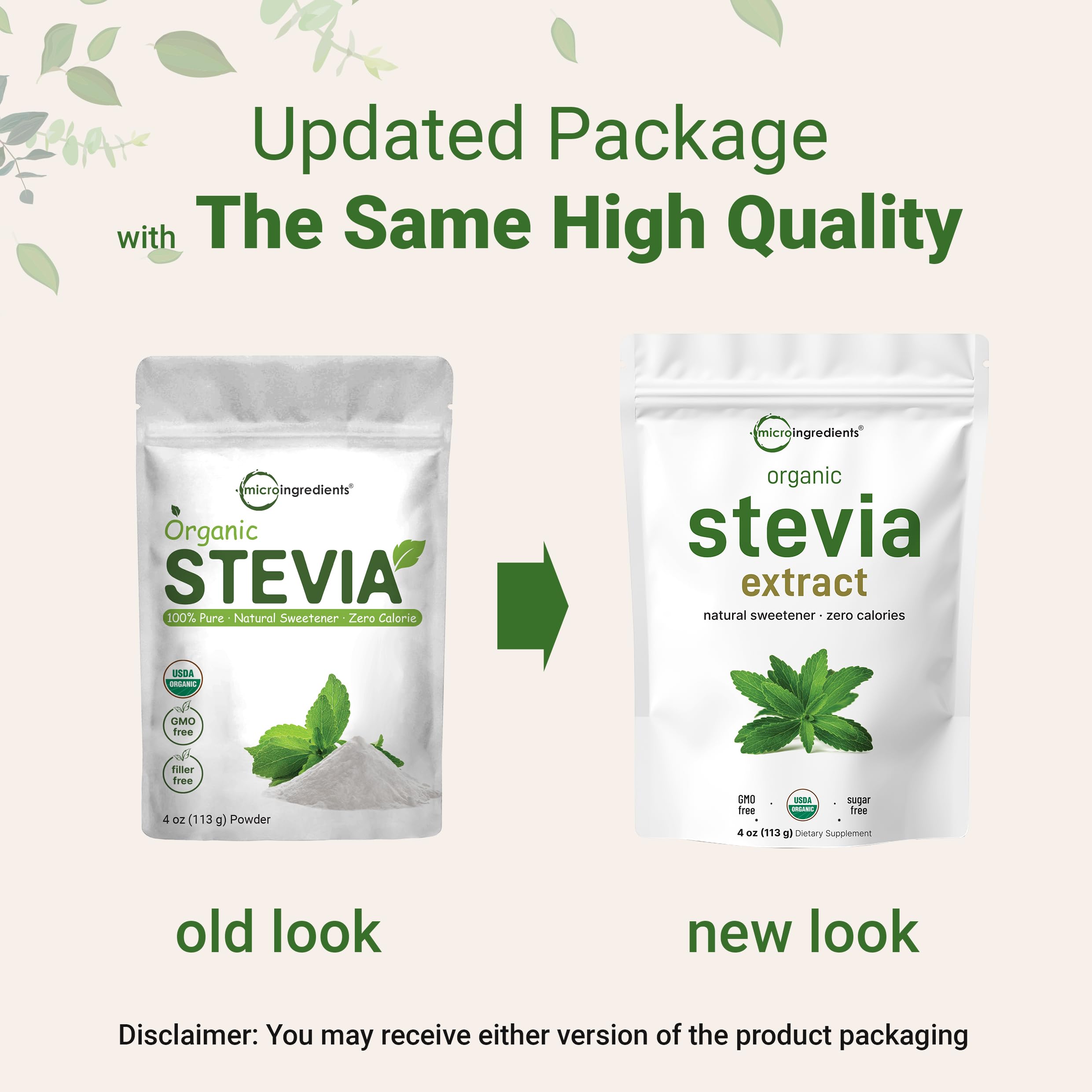 Micro Ingredients stevia powder measuring spoon—consistent sweetness in recipes.