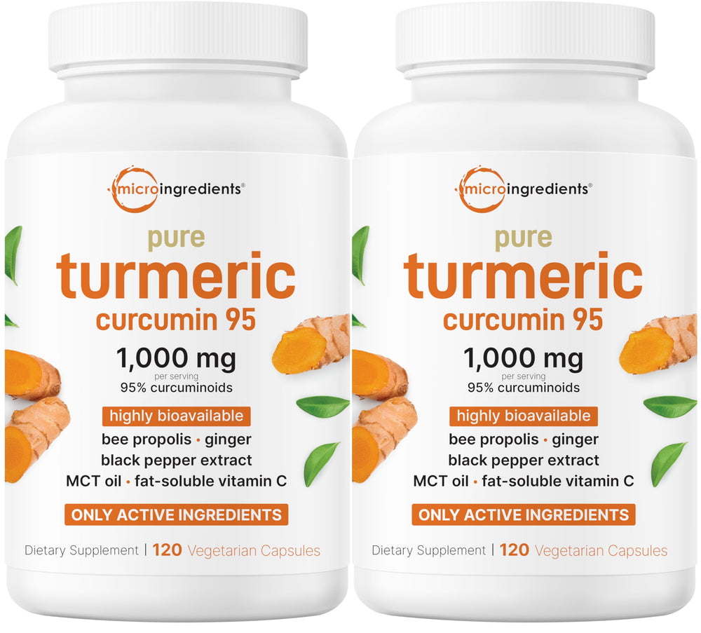 Micro Ingredients turmeric curcumin bottle front showing 1,000 mg potency
