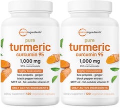 Micro Ingredients turmeric curcumin bottle front showing 1,000 mg potency