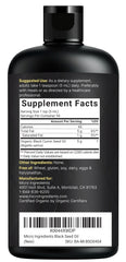 Micro Ingredients bottle with USDA organic seal highlighting clean, non-GMO source.