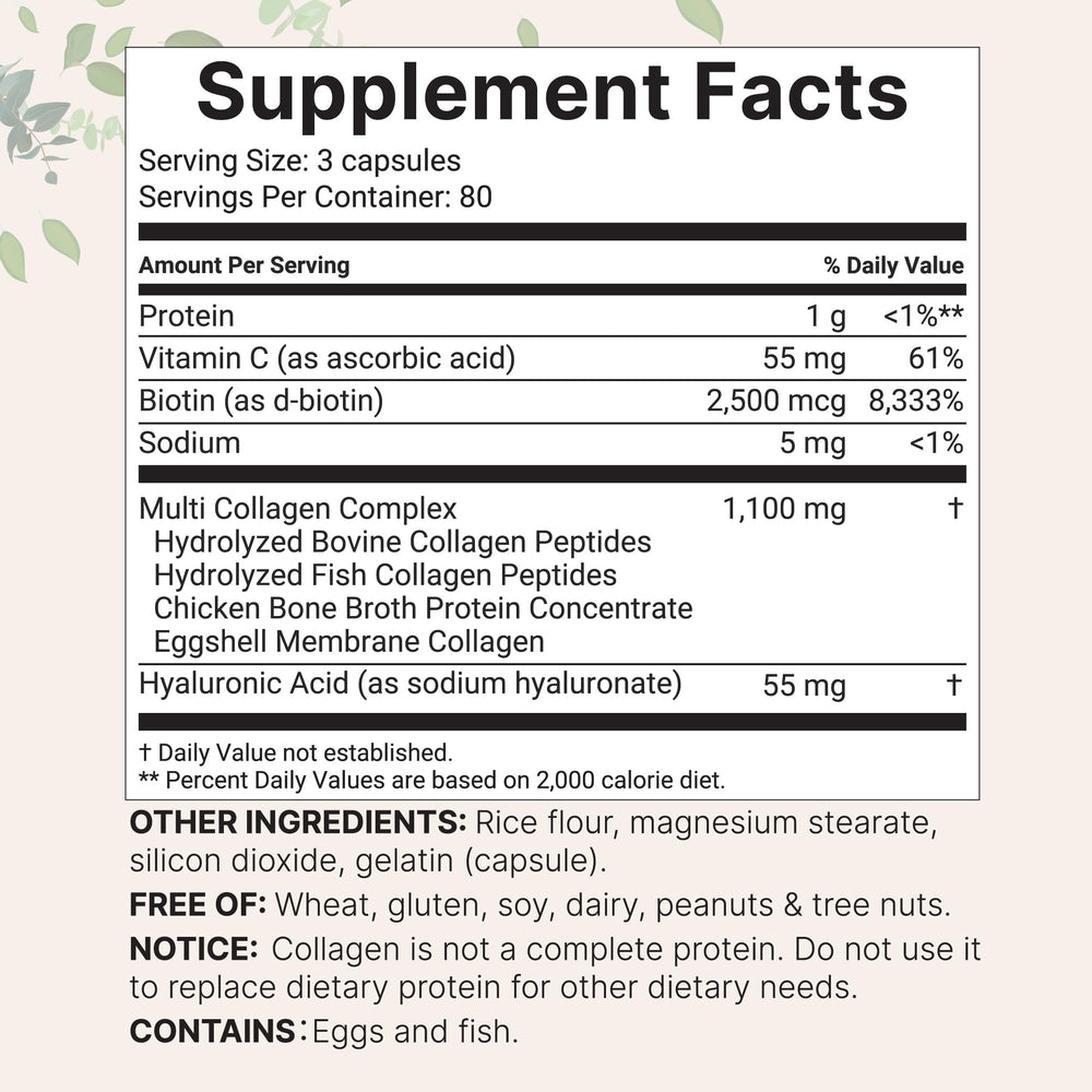 Micro Ingredients vitamin C complex close-up highlighting two absorption forms.
