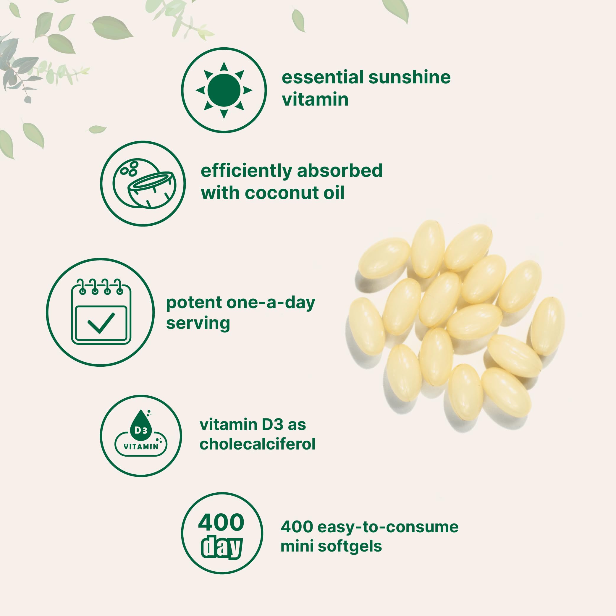 Micro Ingredients Vitamin D3 pouch delivers a long-lasting vitamin D3 supply.