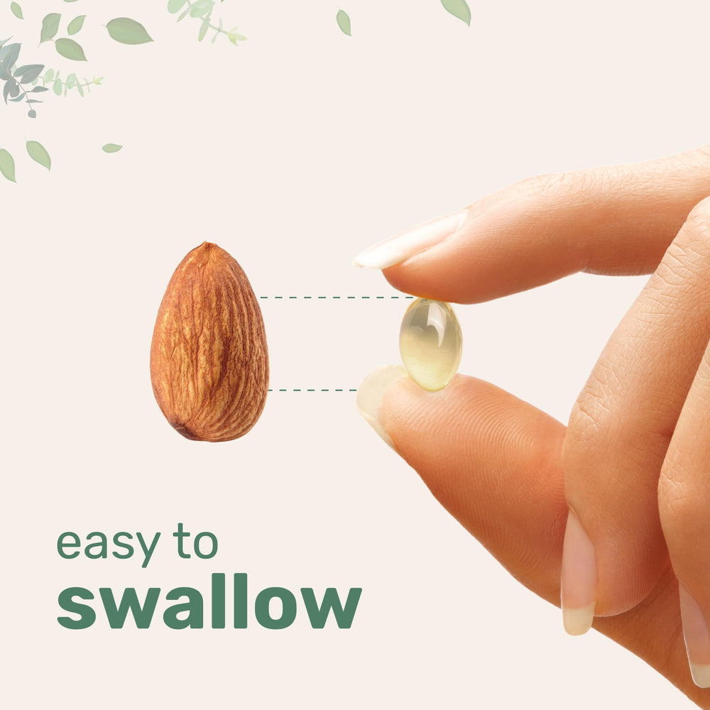 Clear bottle with label conveys trust and product transparency.