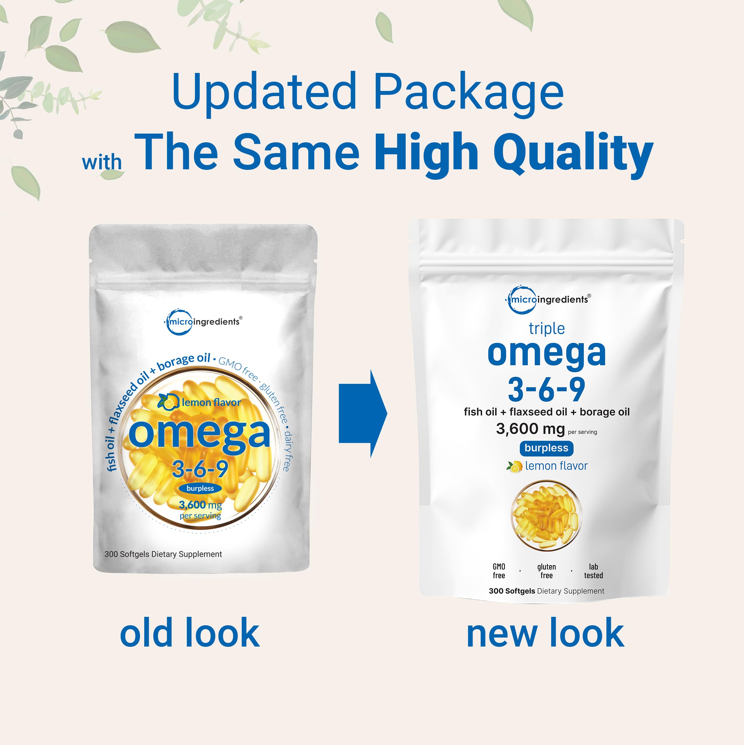 Wild-caught Norwegian fish oil from Micro Ingredients for high-quality omega-3s