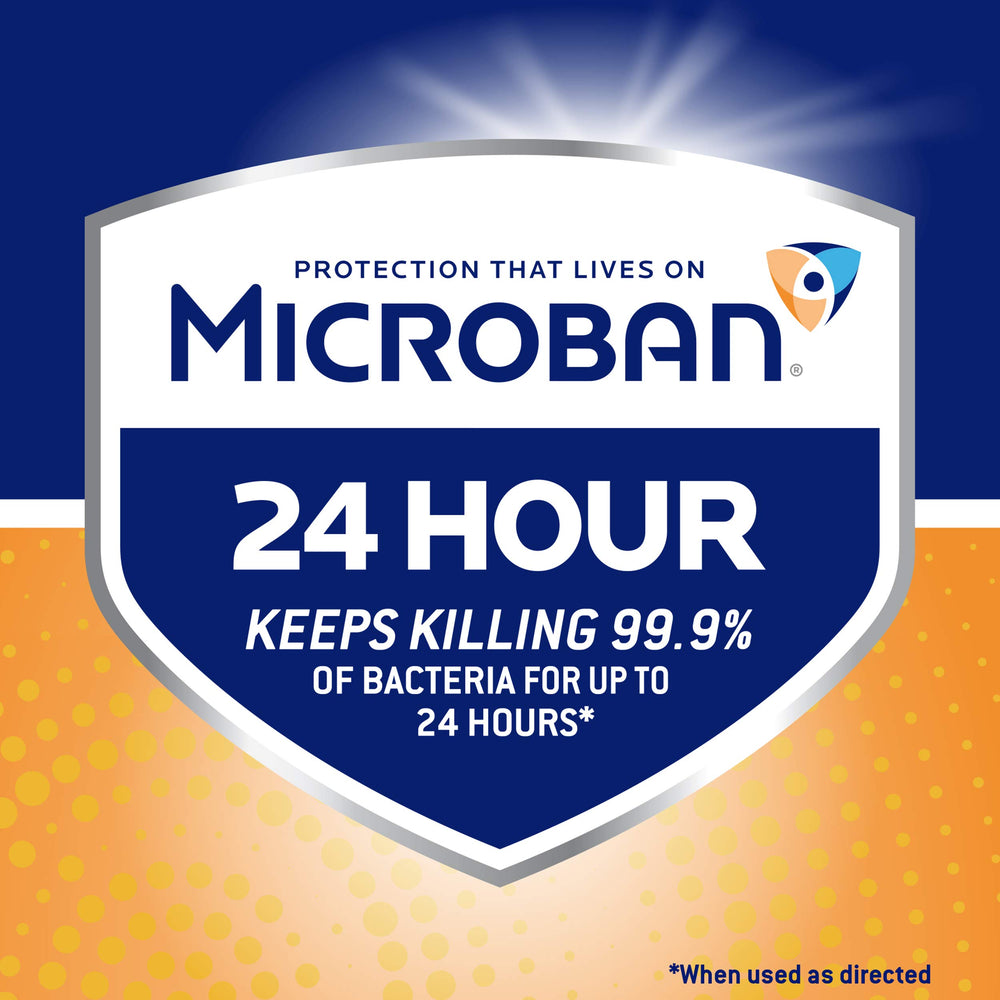Microban 24 Hour Sanitizing Spray on light switch keeps surfaces fresh