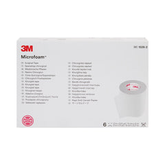 3M Microfoam Surgical Tape conforms readily to curves for comfortable wear.
