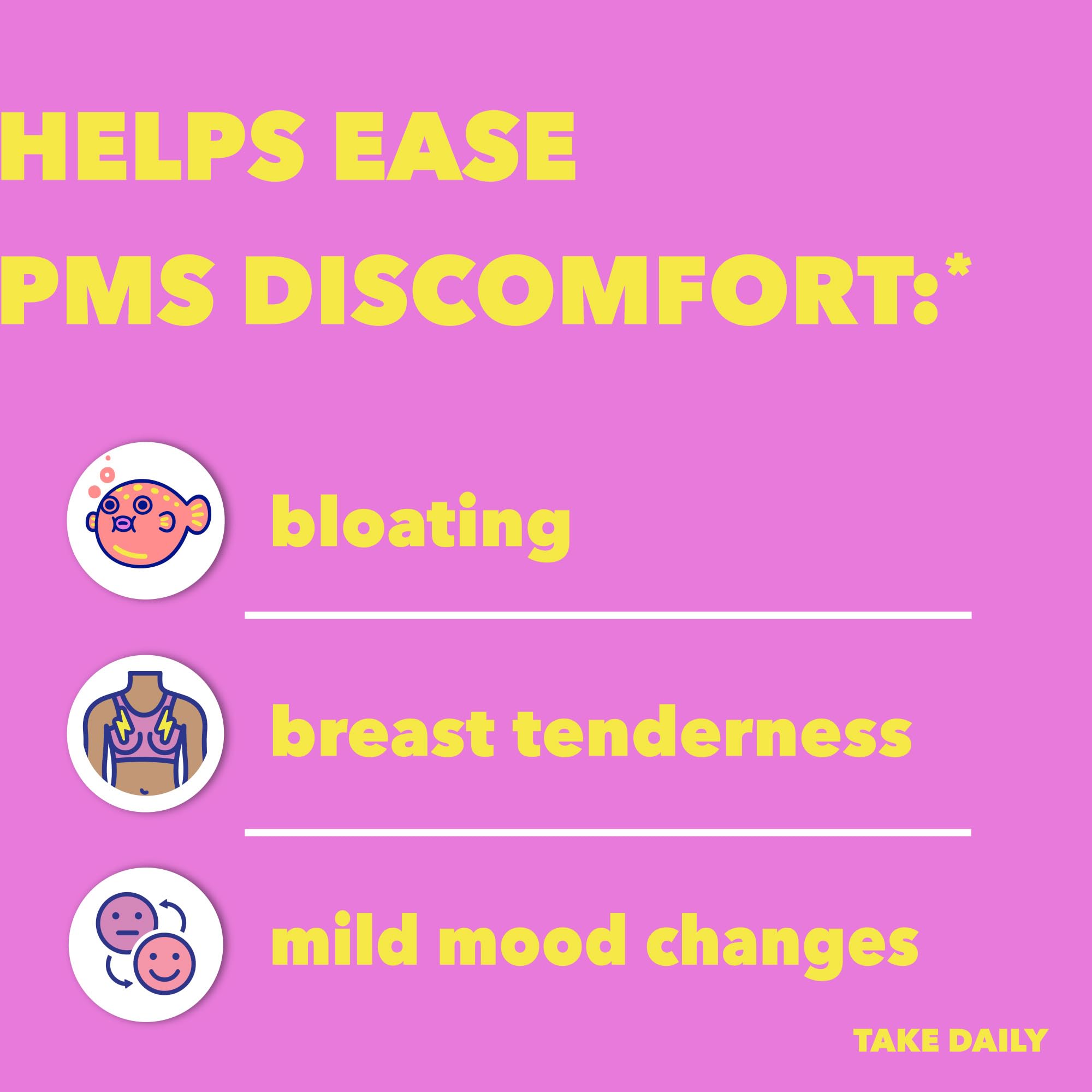 Midol Peace Out PMS valerian extract scoop highlights soothing evening routine potential.