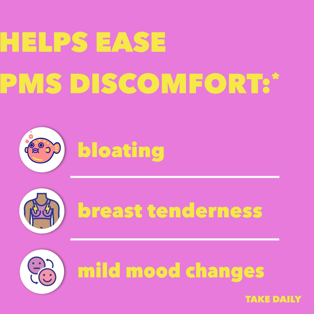 Midol Peace Out PMS valerian extract scoop highlights soothing evening routine potential.