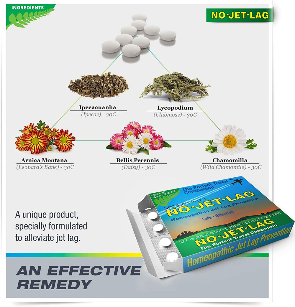 Close-up of Miers No Jet Lag chewables highlighting plant-based formula.
