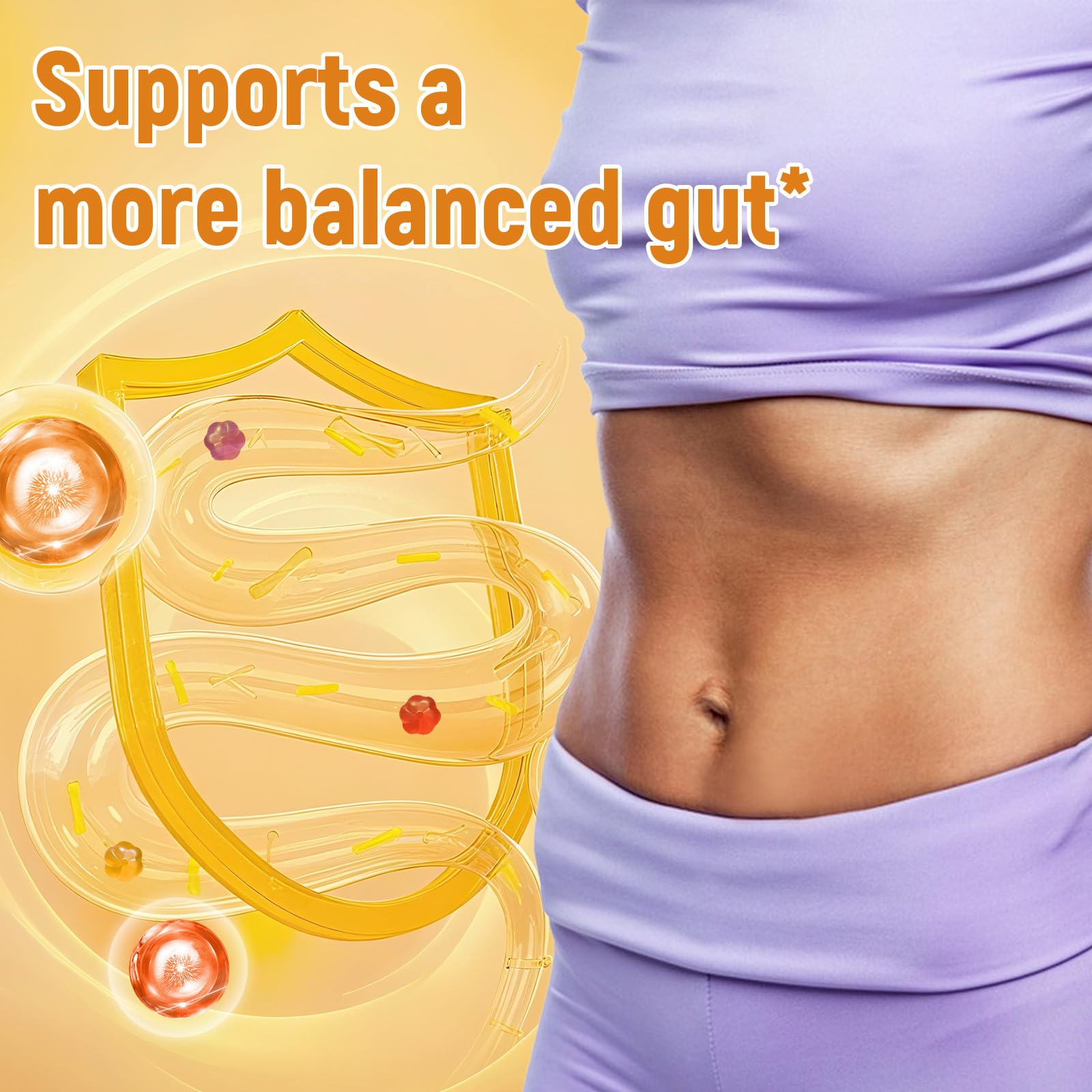 Vegan gluten-free Migcopat gummies, sugar-free