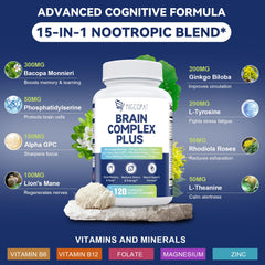 Migcopat bottle label view highlights ingredients and benefits.