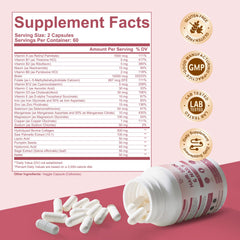 Migcopat capsules closeup for daily nourishment supporting hair and nails.