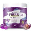 Migcopat 10G Fiber Gummies for Adults – No Sugar Added, 30B CFU Probiotics, ACV & Inulin, 90 Count