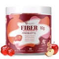 Migcopat Fiber Gummies with Probiotics – 10g Fiber per Serving, No Sugar Added, Apple Flavor, 90 Count