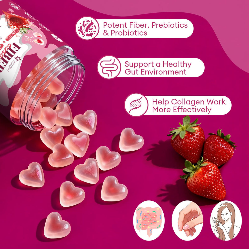 Migcopat hyaluronic acid and vitamin C gummies for skin hydration