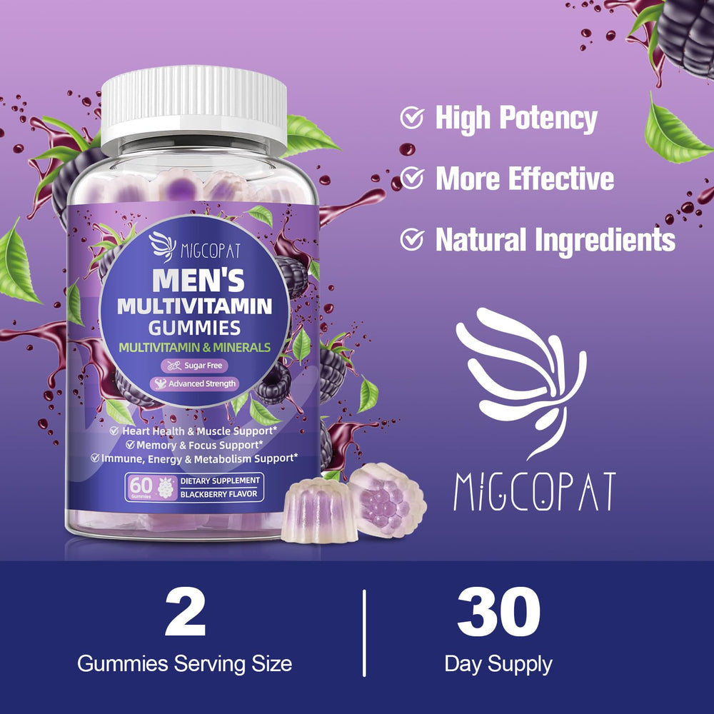 Migcopat nutritional facts closeup notes B vitamins for energy metabolism