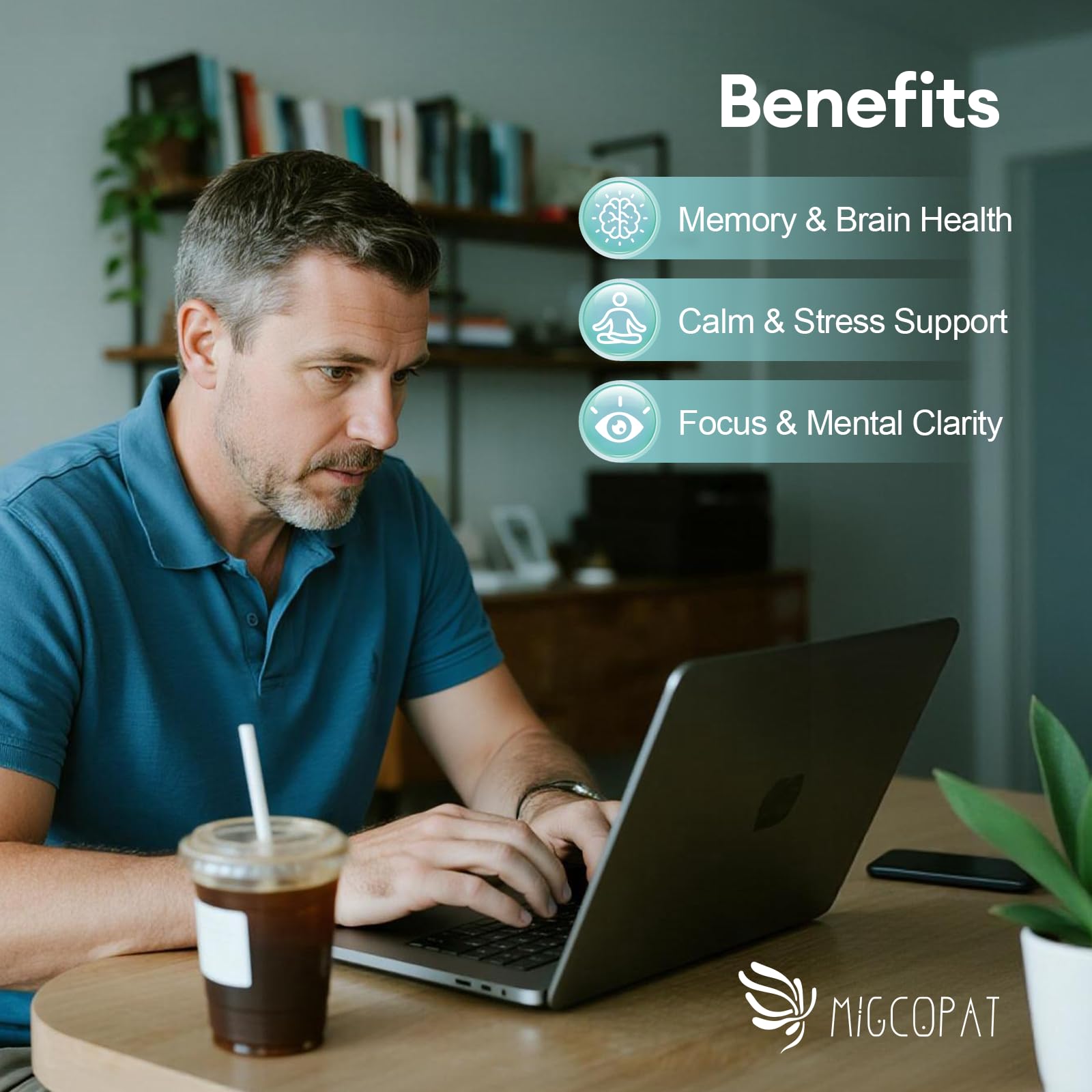 Migcopat Omega-3 DHA/EPA softgels for cognitive nourishment