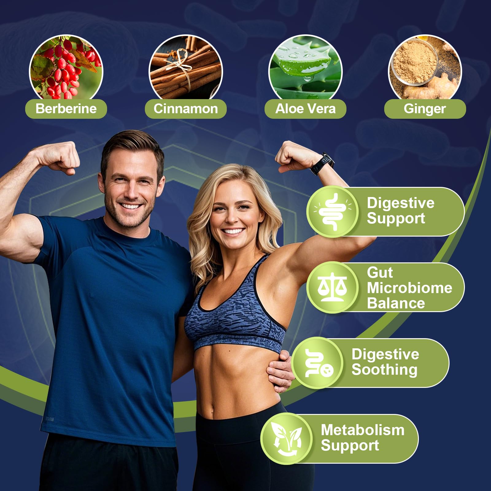 Migcopat vegan gluten-free ingredients logo signals clean label and accessibility
