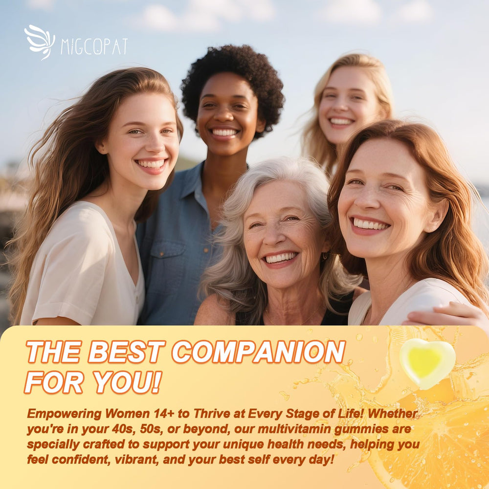 Migcopat Vegan plant-based gummies with elderberry and green tea extract.