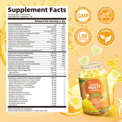 Migcopat Wellness Blend gummies jar highlights omega-3 and inositol for cognitive mood support.