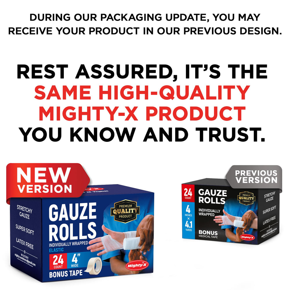 Mighty-X 24 rolls offer convenient value for home, car, and travel kits.