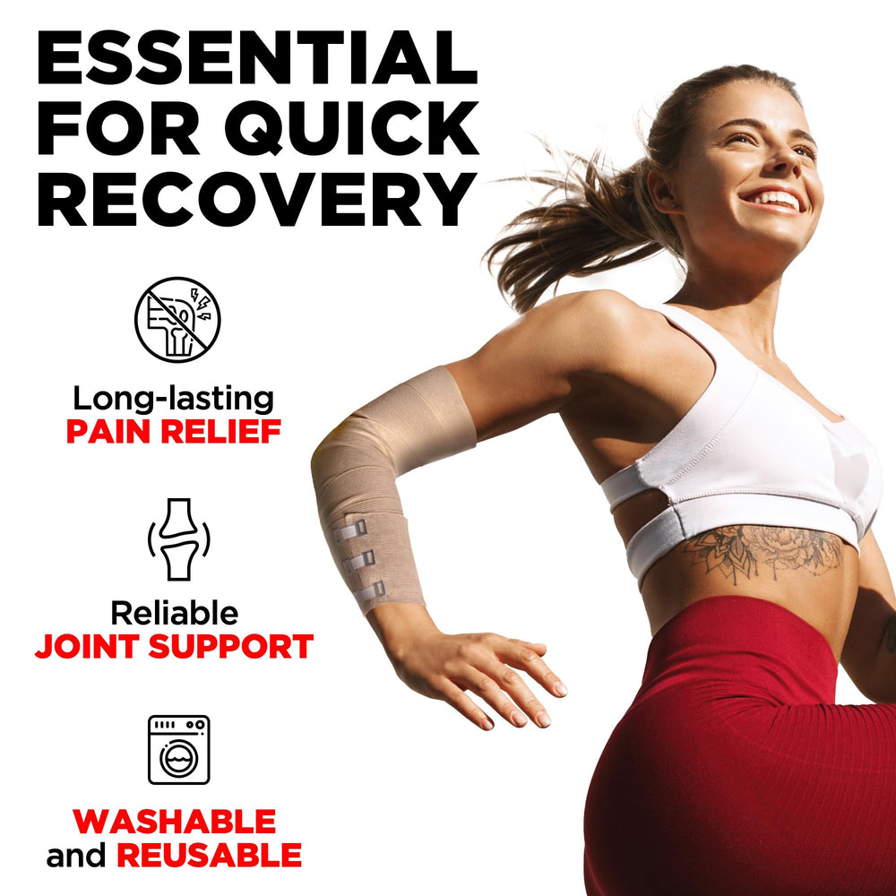Mighty-X durable polyester bandage wrap designed for repeated use and consistent tension.