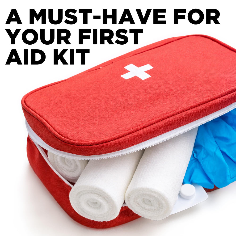 Mighty-X stretchy gauze wrap covers wounds reliably while on the go.