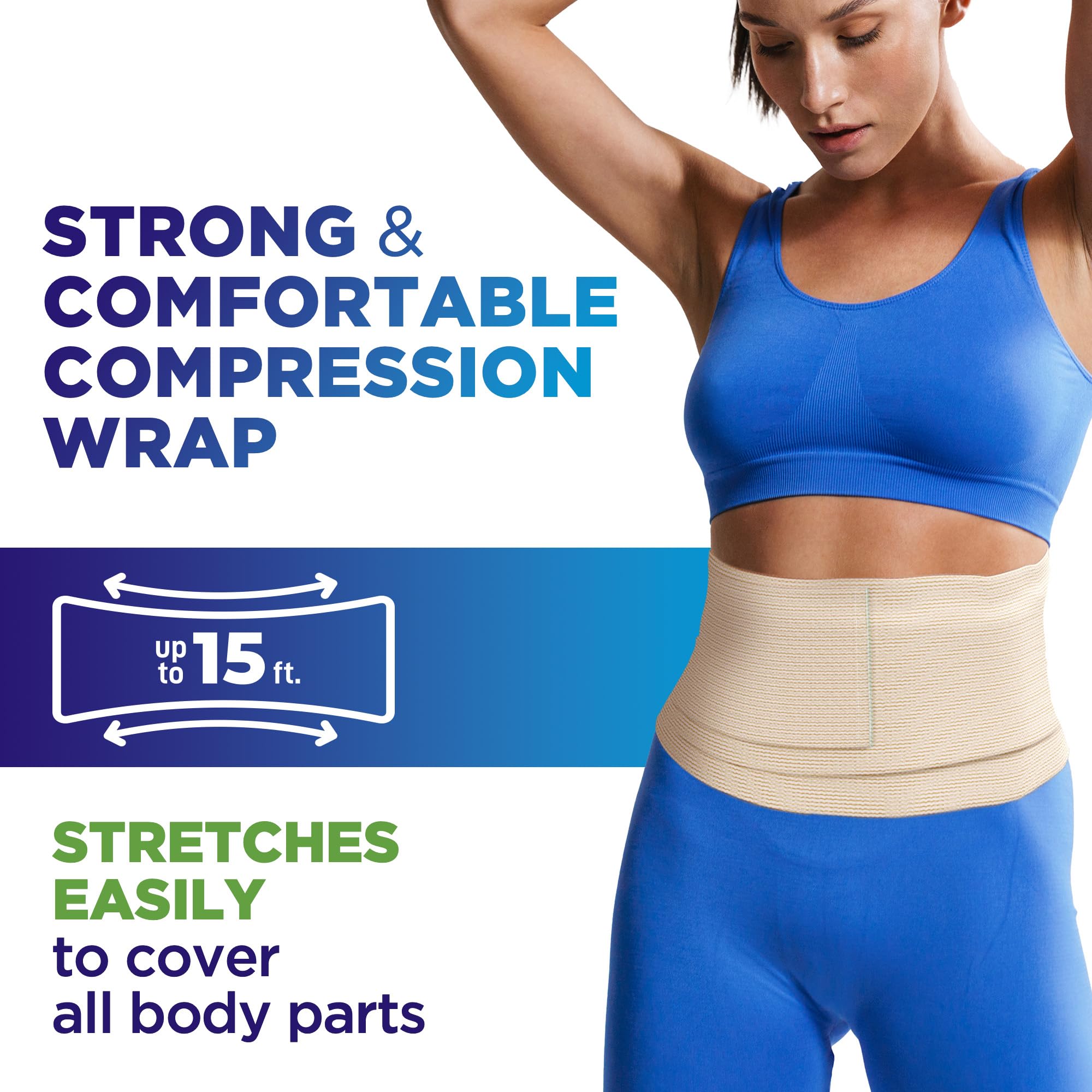 Mighty-X individually packaged bandage keeps gear clean and ready.