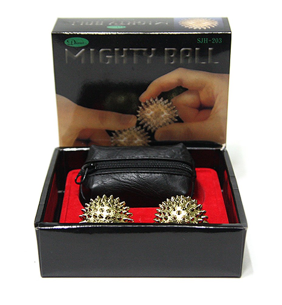 Mighty Ball magnetic balls outer view showing magnetic compatibility