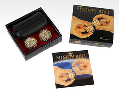 Mighty Ball pack with pouch and case for portable routine storage