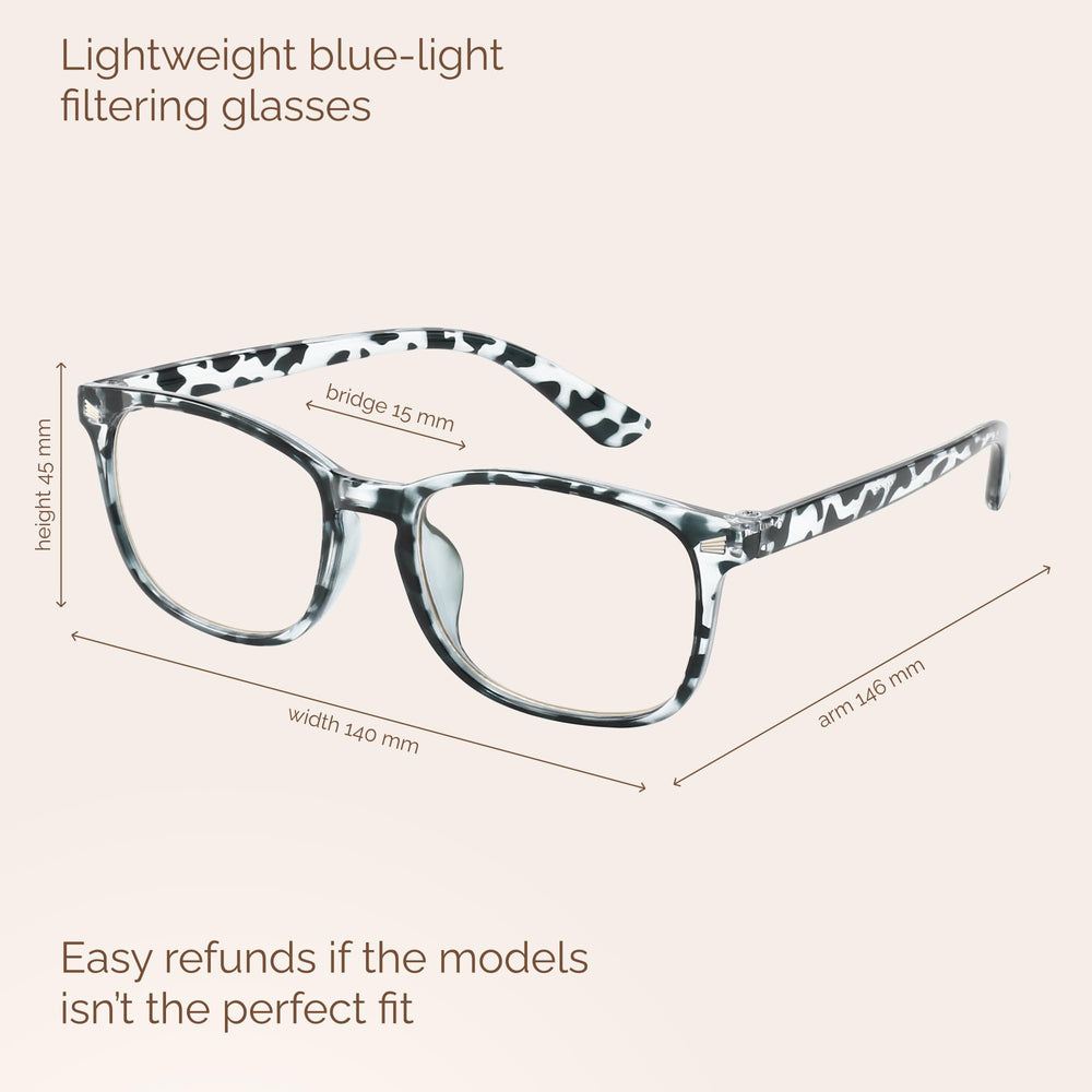 MIGSIR blue light glasses anti-glare feature boosts viewing comfort