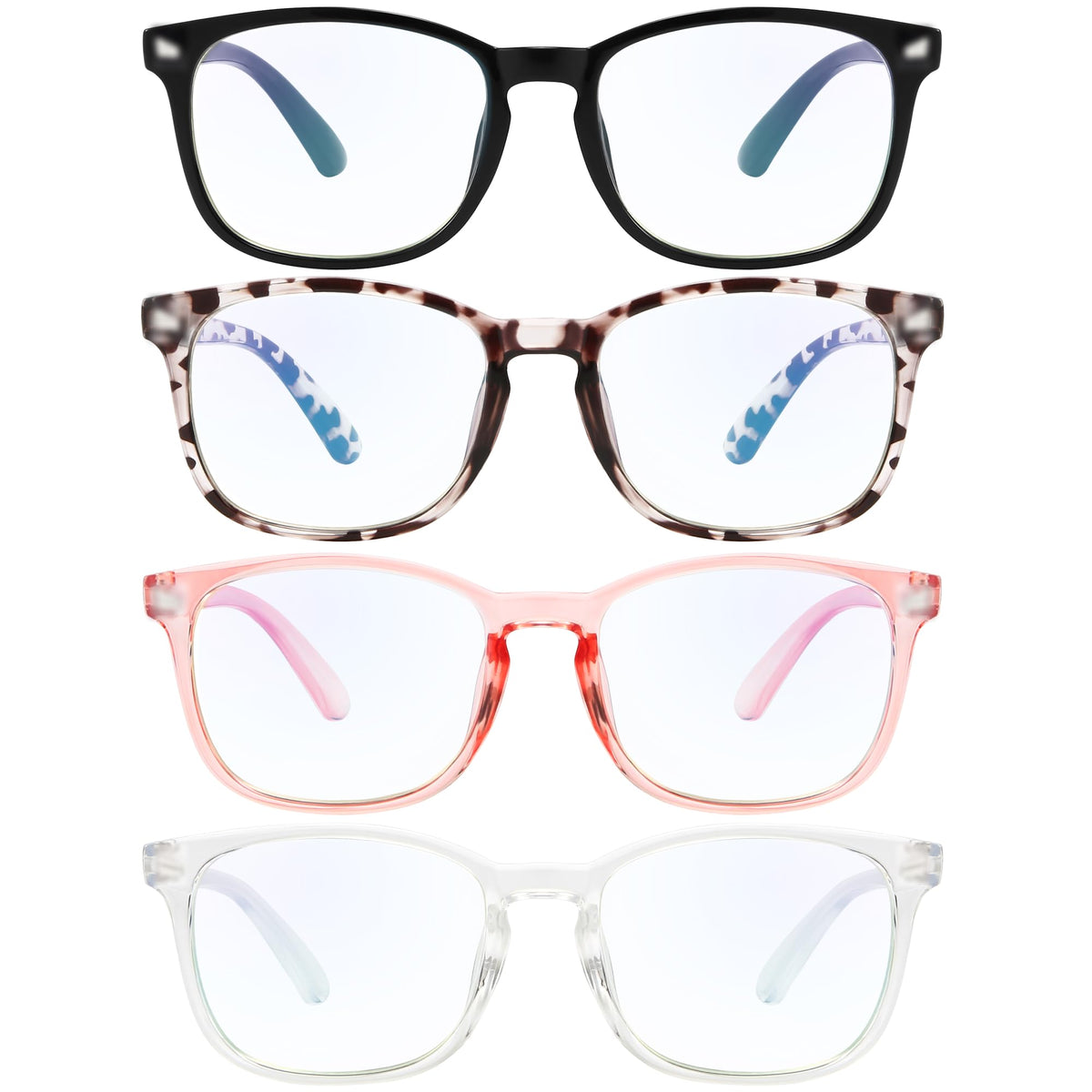 MIGSIR blue light glasses front view for comfortable screen time