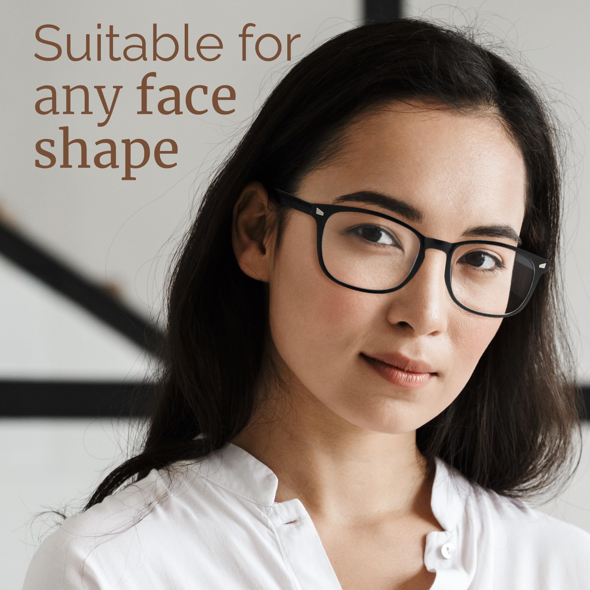 MIGSIR blue light glasses side profile for everyday use