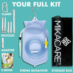 Mikacare hard-tip variants for versatile cleansing options.