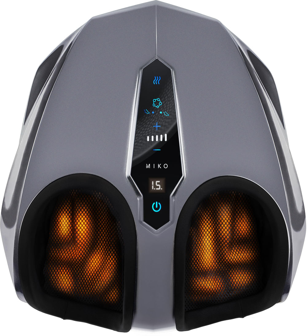 MIKO Foot Massager with deep kneading action for relaxing feet.