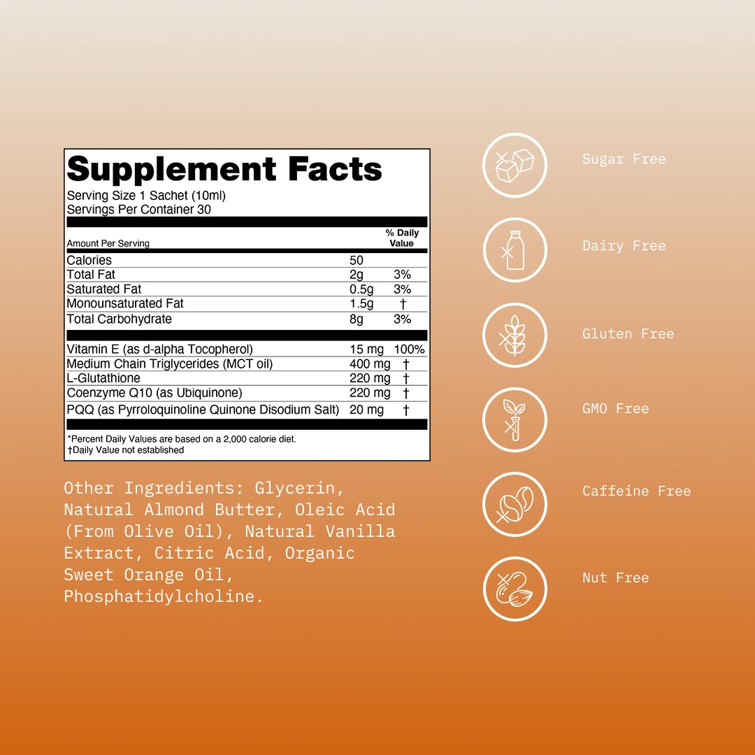 Mikra Glutathione liposomal vial pack for convenient on-the-go antioxidant support.