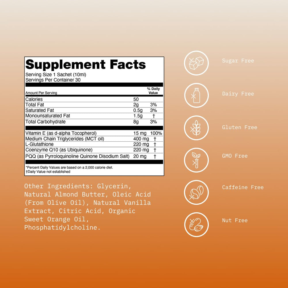 Mikra Glutathione liposomal vial pack for convenient on-the-go antioxidant support.