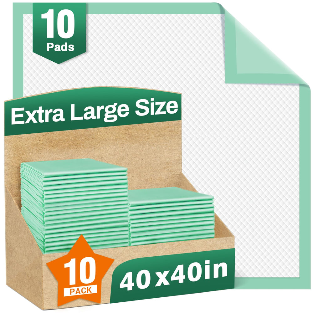 MILDPLUS disposable bed pad overview showing extra-large coverage for beds and sofas