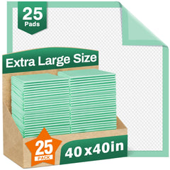 MILDPLUS 40x40 inch bed pad laid on a bed for reliable protection.