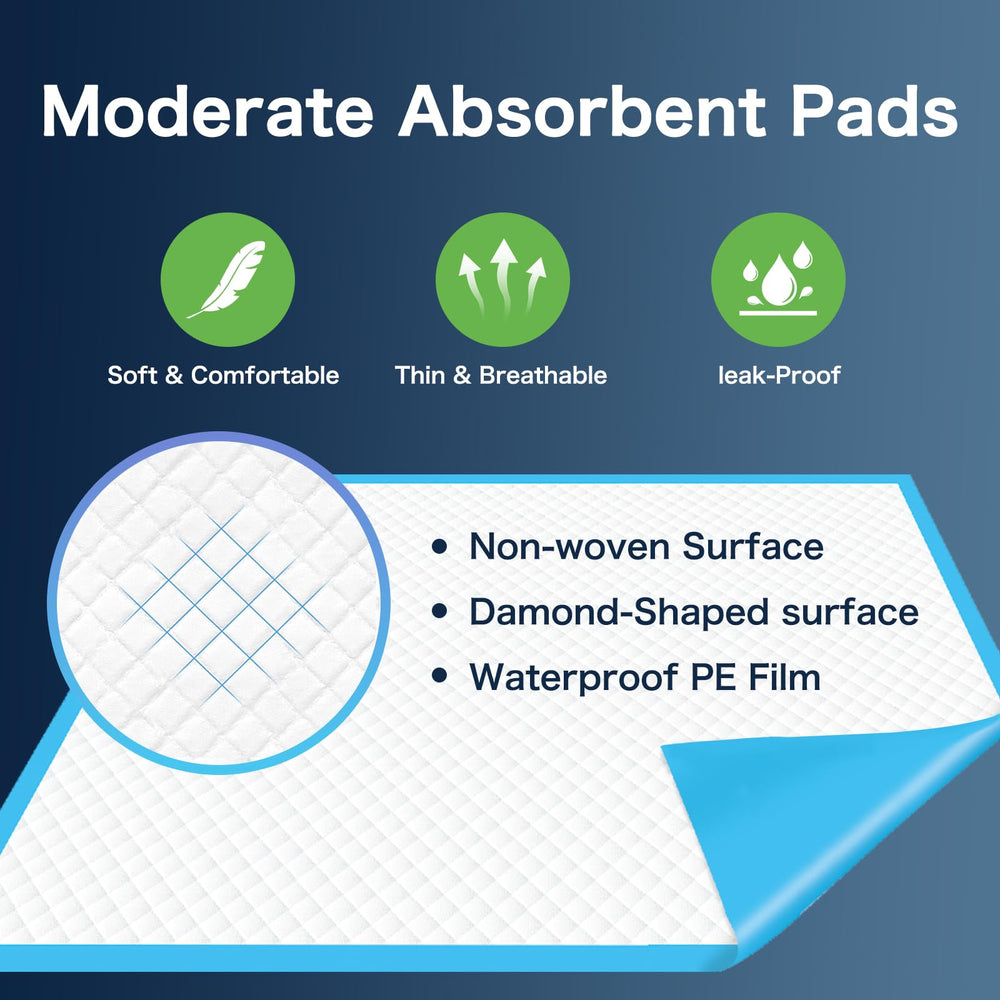 MILDPLUS large 60x90cm pad covers beds and more