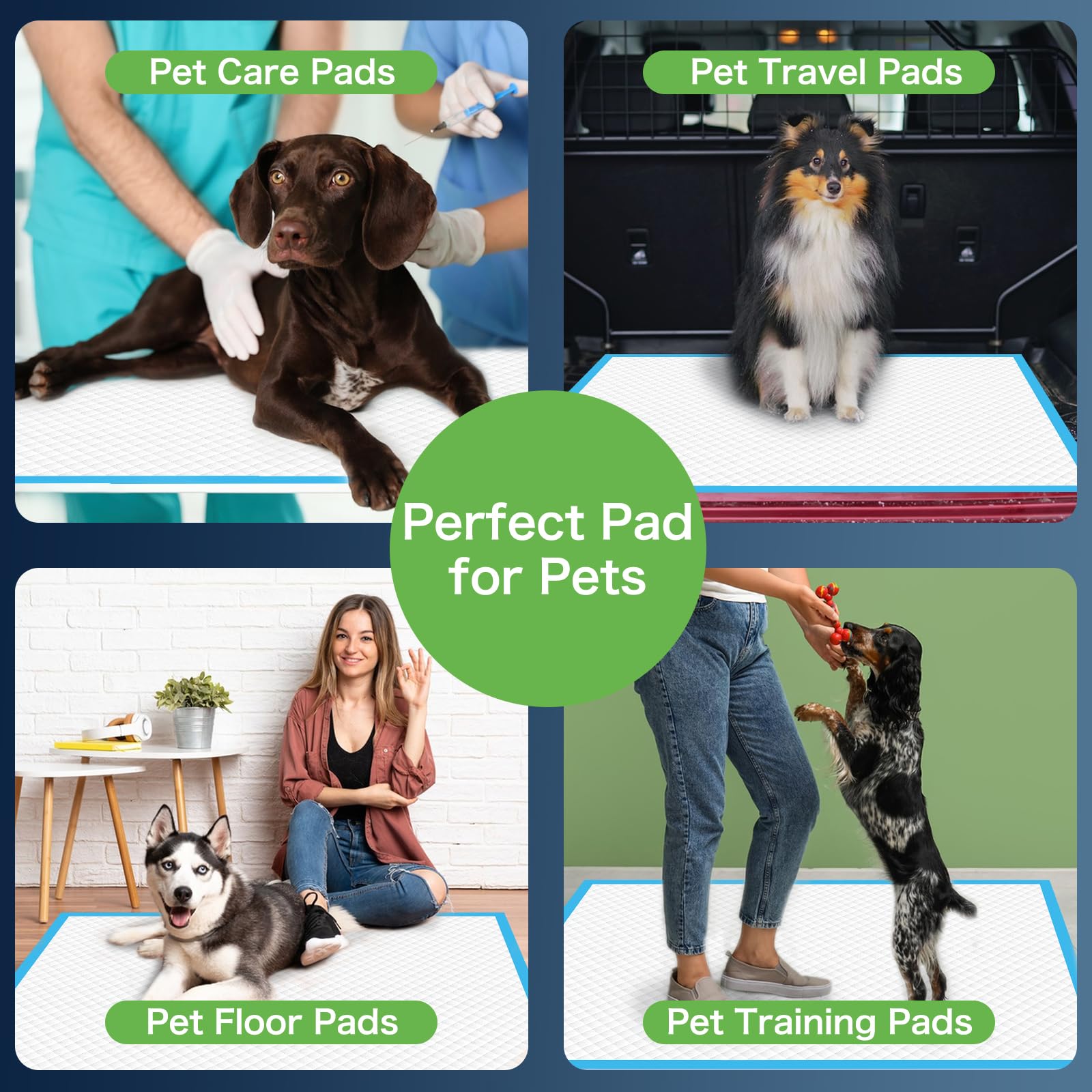 MILDPLUS multi-use chux pads for various users