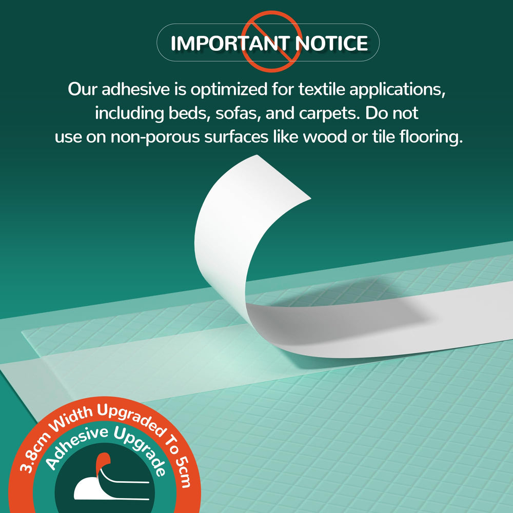 MILDPLUS rapid-lock core absorbs up to 2400ml to keep surfaces dry.