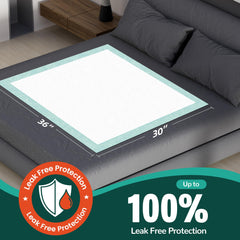 MILDPLUS underpads absorb up to 1500ml, handling big spills.