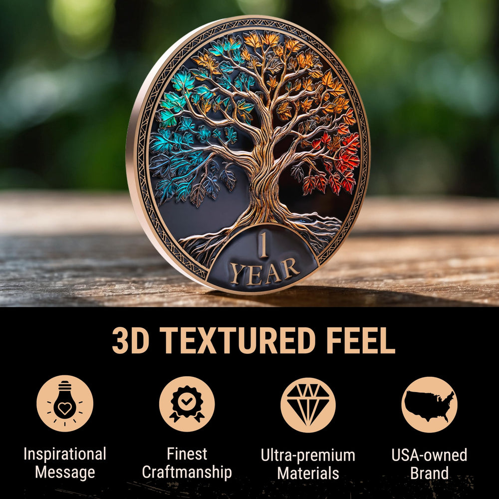 MilestoneMint inclusive non-religious sobriety coin for all recovery journeys