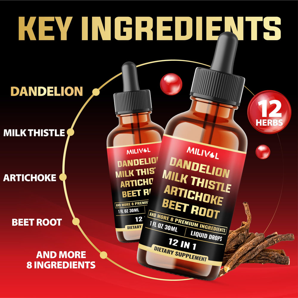 MILIVOL milk thistle closeup supports herbal balance for daily wellness